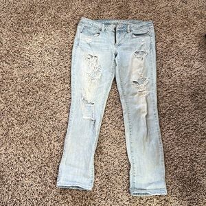 American eagle jeans. Low rise, size 10